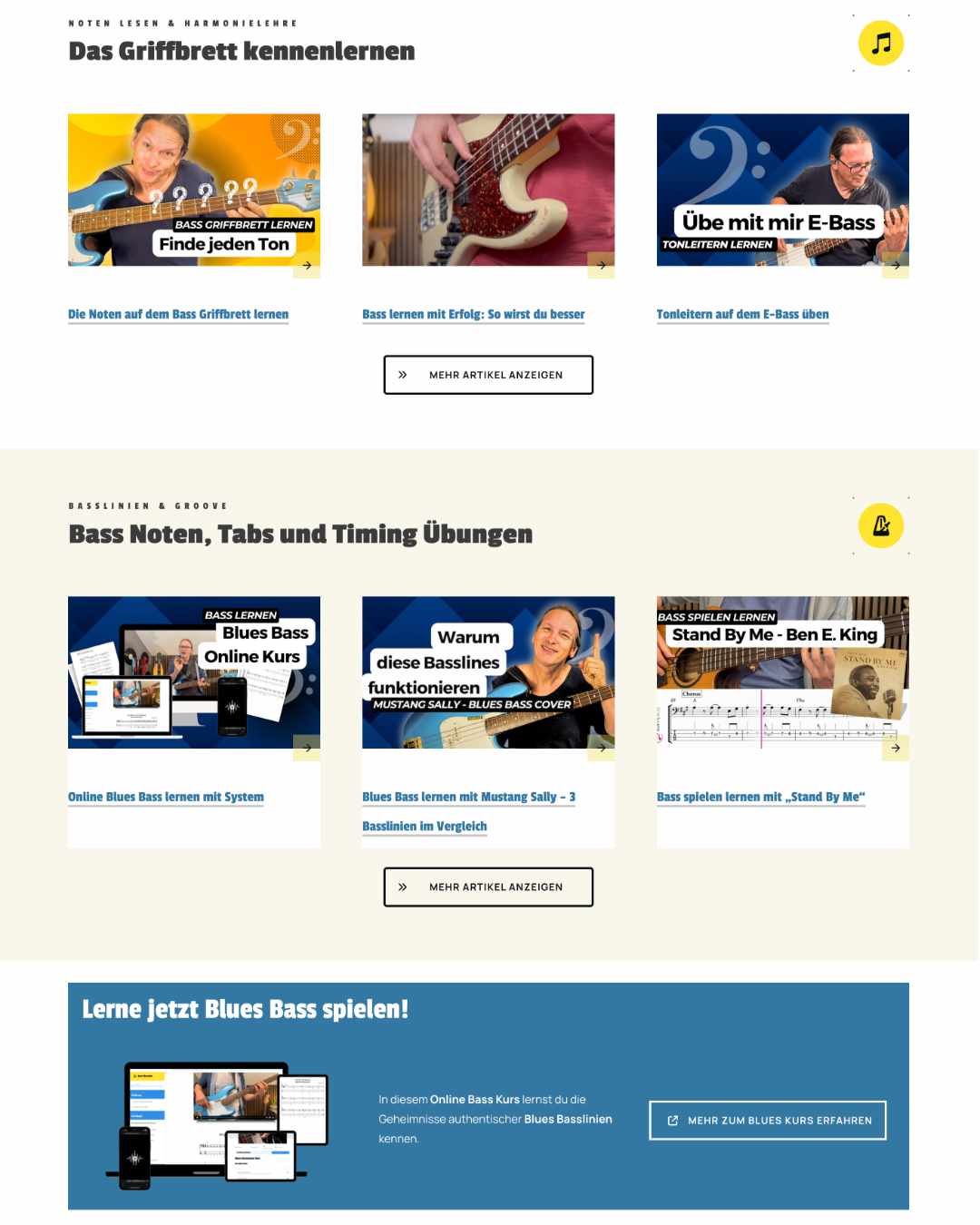 blog bassgitarre lernen gratis anfänger